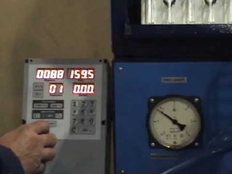 Видео: Стенд для испытания и регулировки ТНВД дизельных двигателей