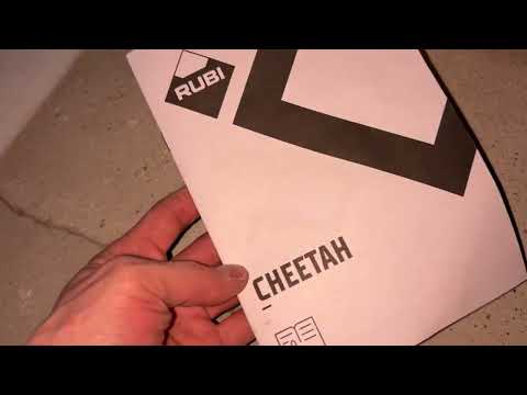 Видео: Как настроить плиткорез Rubi cheetah 1200.