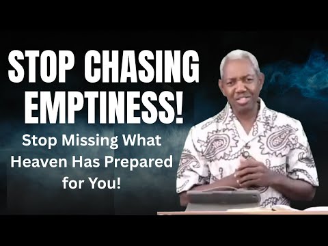 Видео: Перестаньте упускать то, что Бог приготовил для вас! | Gbile Akanni #seekgod #emptiness