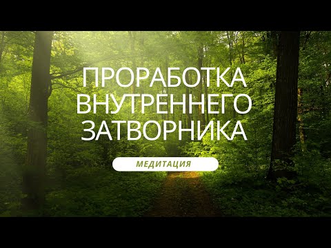 Видео: Как избавиться от социофобии с помощью медитации? | Проработка внутреннего затворника