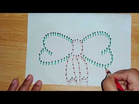 Видео: Урок рисования (держимся за руки, чтобы получилась лента) #рисунок #урок рисования #fyp