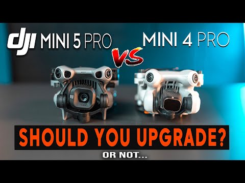 Видео: DJI Mini 5 Pro против Mini 4 Pro | ПОЛНОЕ СРАВНЕНИЕ