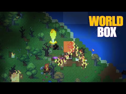 Видео: Играю в WorldBox. АТАКА НЛО