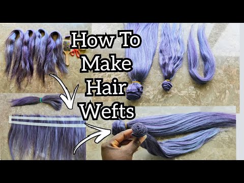 Видео: Волосы из одного тресса: как сделать собственные трессы/пучки из волос с помощью косичек