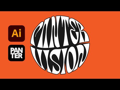 Видео: Как деформировать текст с помощью эффекта конверта в Illustrator