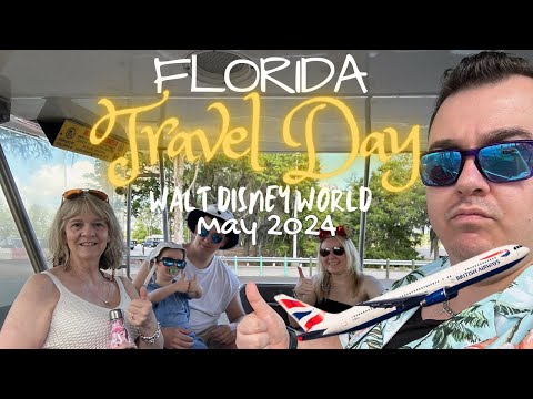 Видео: День путешествий в Диснейуорлд Орландо, Флорида, май 2024 г. | Премиум-эконом класс British Airwa...