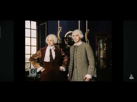 Видео: Ломоносов и Эйлер. Кадры из фильма "Михайло Ломоносов"