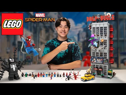 Видео: LEGO DAILY BUGLE!!! Лучший набор LEGO Marvel Spider-Man из когда-либо созданных! Скоростная сборк...