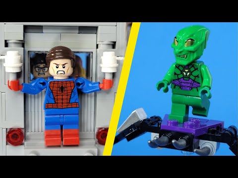 Видео: Я построил каждый фильм о Человеке-пауке из Lego