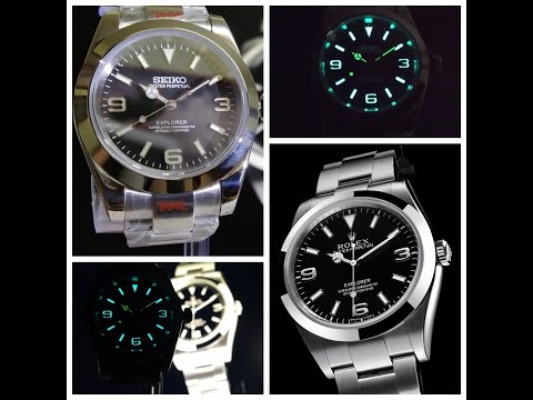 Видео: SEIKO EXPLORER - ХОМАЖ на ROLEX EXPLORER = Брутально!
