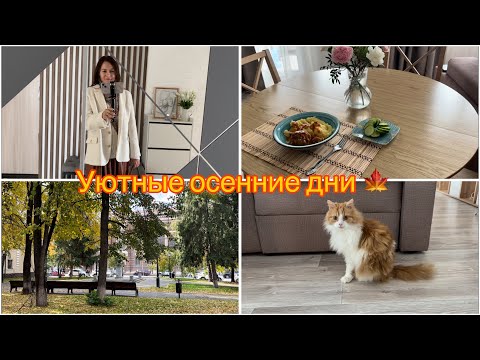 Видео: Уютные осенние дни🍁 Домашние хлопоты🏠 Забота о себе🌞