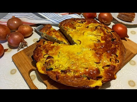 Видео: Луковый пирог по старинному рецепту / Zwiebelkuchen