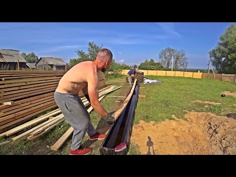 Видео: ПРОПИТАЛИ 9 ТОНН ДОСОК АНТИСЕПТИКОМ. ЧТО ФУНДАМЕНТОМ?