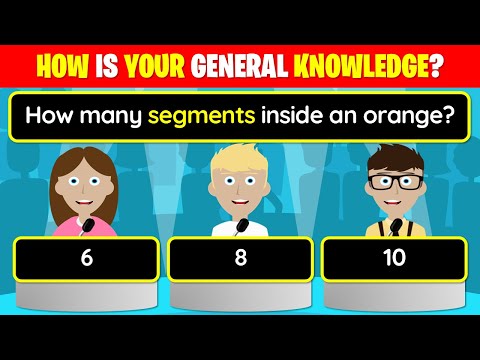 Видео: 👉 40 вопросов для викторины — Каковы ВАШИ общие знания?! | 25-151