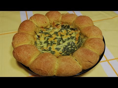 Видео: Пухкави Къри Хлебчета с Дип от Спанак и Чедър