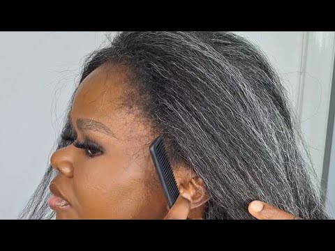 Видео: Как имитировать естественные края с помощью вязаных крючком волос / Доступно для начинающих