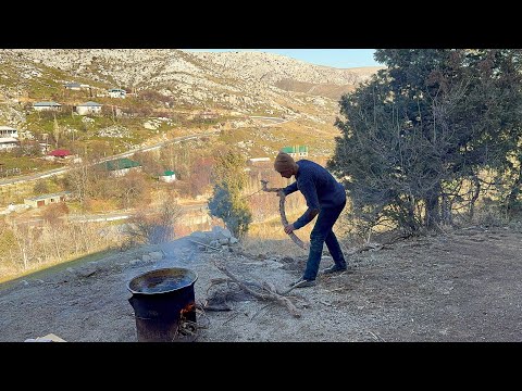 Видео: ДЕРЕВЕНСКАЯ ЖИЗНЬ | Удивительный ОБЕД в горной ДЕРЕВНЕ | Рецепт самаркандского плова