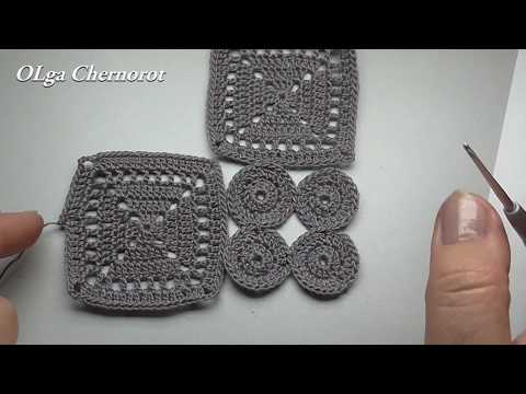 Видео: Простой квадрат превращается в красивую кофту.Вязание для начинающих