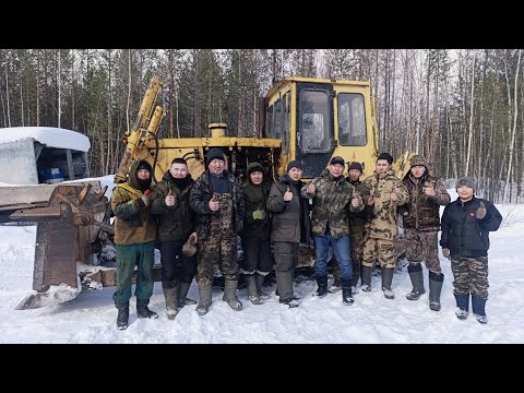 Видео: История как простые деревенские парни оживили бульдозер ЧТЗ Б10М .      2 серия заключительная.