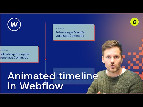 Видео: Создайте потрясающую ВЕРТИКАЛЬНУЮ ШКАЛУ ВРЕМЕНИ в WEBFLOW [урок с возможностью клонирования]