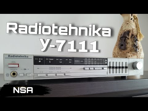 Видео: Радиотехника У-7111 стерео (Radiotehnika U-7111) – «Последняя Песня» Рижского ПО «Радиотехника»!