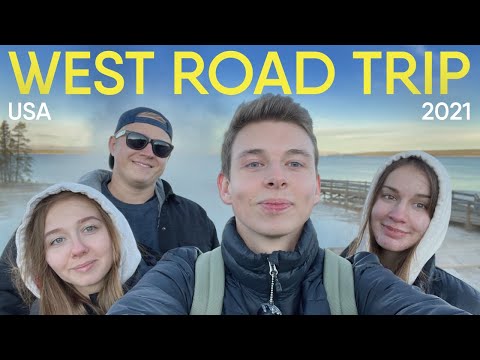 Видео: West Road Trip / Большое путешествие по западу США на машине / 4.314 миль (5.500 км)