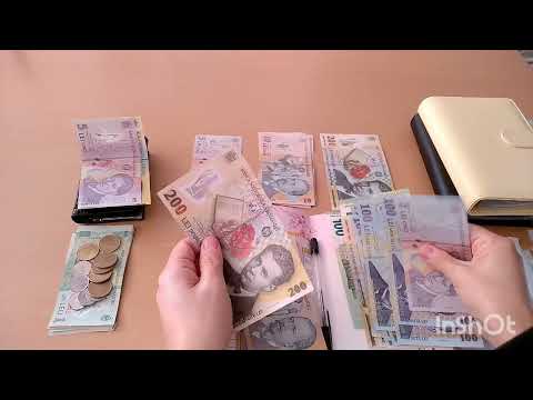 Видео: #2 Cash envelope | Бюджет 1135 RON на неделю 10.10–16.10 | Пополнение денежных конвертов