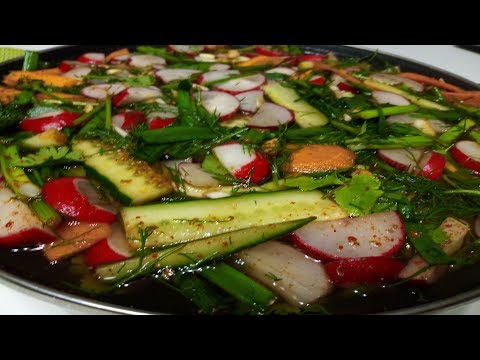 Видео: Чимчи по - Корейски. Весеннее