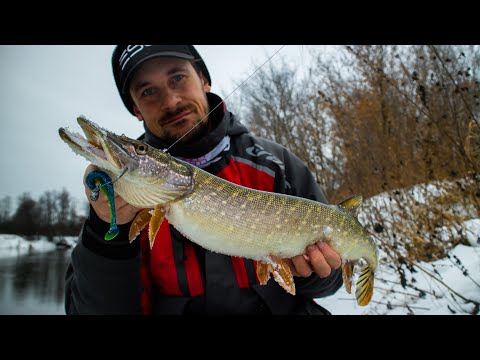 Видео: Оттепель на реке в середине зимы, как скажется на клеве рыбы? Ловля щуки на джиг зимой.[Пора ловить]