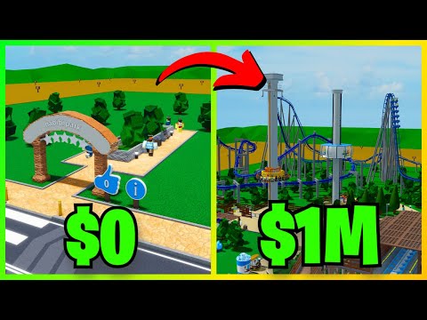 Видео: Как быстро я смогу набрать 1 миллион в Theme Park Tycoon 2? | Roblox