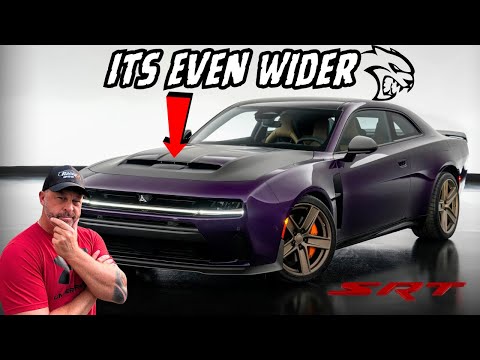 Видео: Dodge тайно демонстрирует новый Hellcat на SEMA. Новый суперширокий кузов!