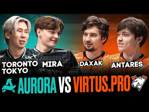 Видео: MIRA плачет по ночам? Aurora vs Virtus.pro на FISSURE Playground 2 — DOTA
