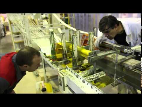 Видео: Завод FloTenk: пултрузионная установка (изготовление профиля методом  пултрузии)