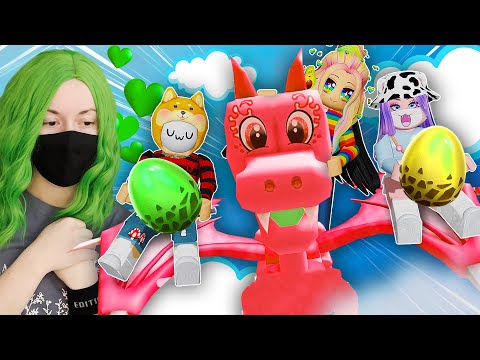 Видео: МЫ ПРИРУЧИЛИ ДРАКОНОВ! Roblox Baby Dragon Story