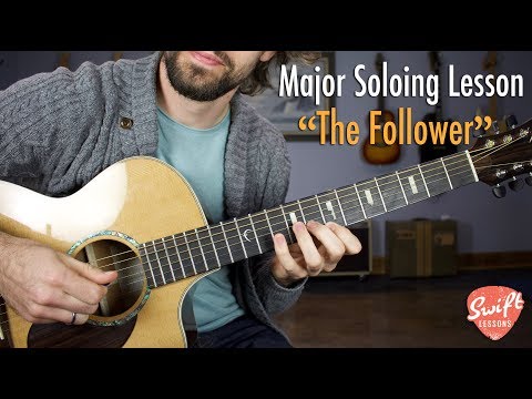Видео: Как играть соло в мажорной тональности | Урок гитарного соло "The Follower"
