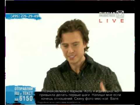 Видео: Прохор Шаляпин и Анна Грачевская в прямом эфире "Вконтакте live". т/к Russian Musicbox, 31.03.2015