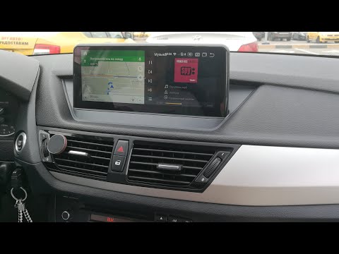 Видео: Установка HD экрана с Android в BMW X1 E84 / Android HD in BMW X1 E84 Installation