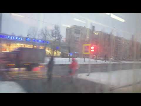 Видео: Витебск. Трамвай 71-608КМ. Маршрут №6