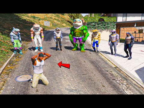 Видео: АКУЛАЛАР БАНДАСЫ ФРАНКЛИНДЫ ҰСТАП АЛДЫ  (GTA V)