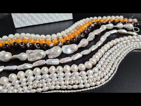 Видео: ТЦ Севастополь🛒 Жемчуг и перламутр. Новая коробочка с материалами. Ссылки на АлиЭкспресс.