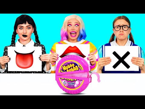 Видео: Откуси Лизни или Ничего Челлендж | Кулинарная Битва с Едой от BaRaDa Challenge