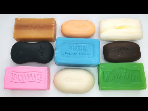 Видео: Cutting dry soap 💥ASMR🔪Резка сухого мыла