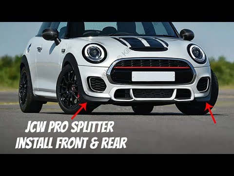 Видео: Установка угловых разветвителей MINI Jcw Pro F56 — Mini Bitz/Kill All Chrome