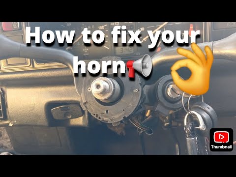 Видео: Как отремонтировать неисправный гудок Golf Mk1. Никто раньше не учил вас этому простому решению.