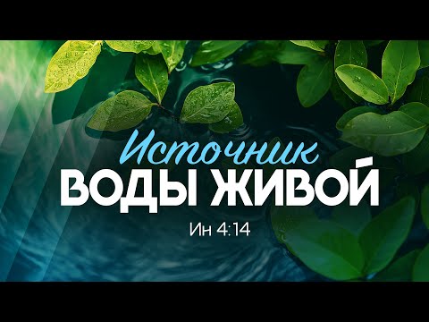 Видео: Источник воды живой | Ин. 4:14 || Алексей Коломийцев