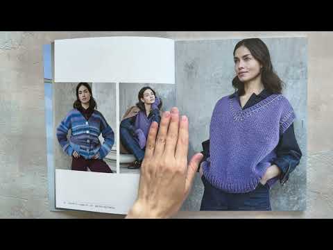 Видео: Необычный обзор журнала от Lana Grossa  Look book #19