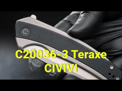 Видео: C20036-3 Teraxe от CIVIVI #CIVIVI  #4K #WEKnife #WEKnives