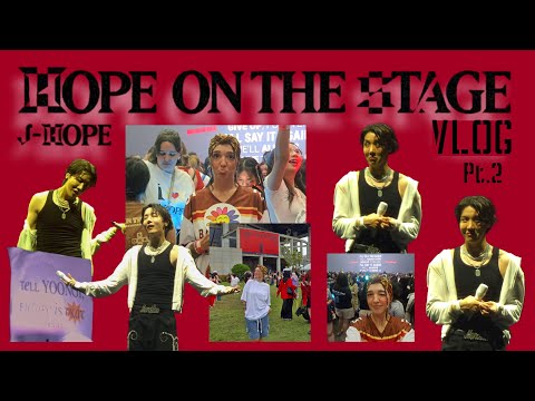 Видео: J-HOPE "HOPE ON THE STAGE" BANGKOK (D2 – А2) CONCERT VLOG