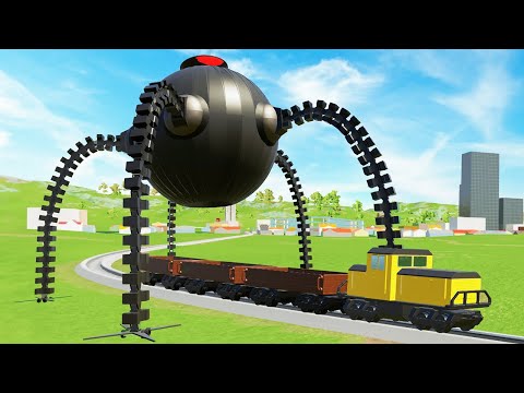 Видео: ЭВОЛЮЦИЯ ОМНИДРОИДА vs УДАР ПОЕЗДА В БРИК РИГС! БИТВА ПОСТРОЕК И ЭКСПЕРИМЕНТЫ В BRICK RIGS