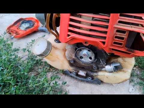 Видео: Стёртая ответка стартера мотокосы - быстрый ремонт